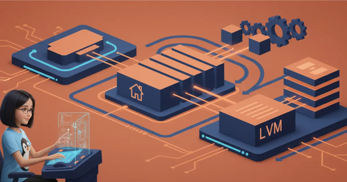 Міграція /home на окремий LVM-том без простою: покроково, перевірка та відкат